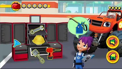 Blaze And The Monster Machines Tune Up | Blaze And The Monster Machines Games