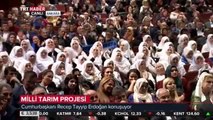 Cumhurbaşkanı Recep Tayyip Erdoğan Milli Tarım Projesi KONUŞMASI - 14 Kasım 2016
