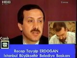 Recep Tayyip Erdoğan ve Aziz Nesin Şeriat Tartışması