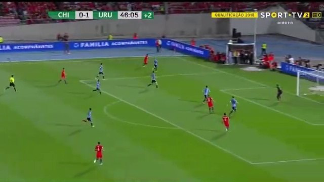 1-1 Eduardo Vargas Goal HD - Chile 1-1 Uruguay - FIFA WC Qualification - 15.11.2016 HD