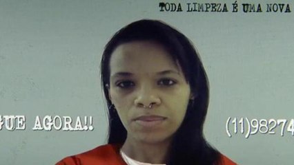 Faxineira inova na divulgação do serviço e faz sucesso na internet