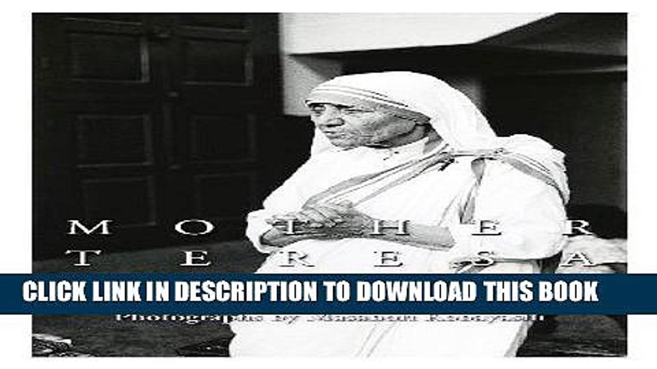 [PDF] Mobi MOTHER TERESA "IN" Full Download