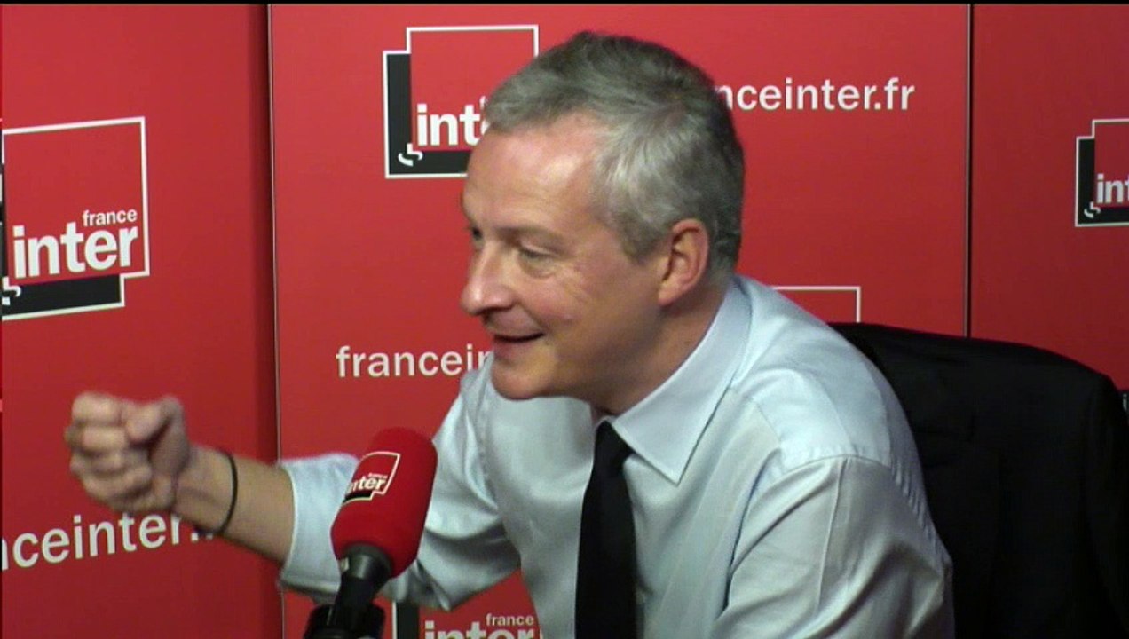 Bruno Le Maire : "C'est le peuple français qui destituera François Hollande"