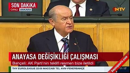Bahçeli'den CHP'ye çağrı