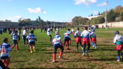 Tournoi u 10 à  Marseille les Arlequins contre Marseille