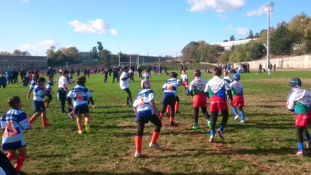Tournoi u 10 à Marseille les Arlequins contre Marseille