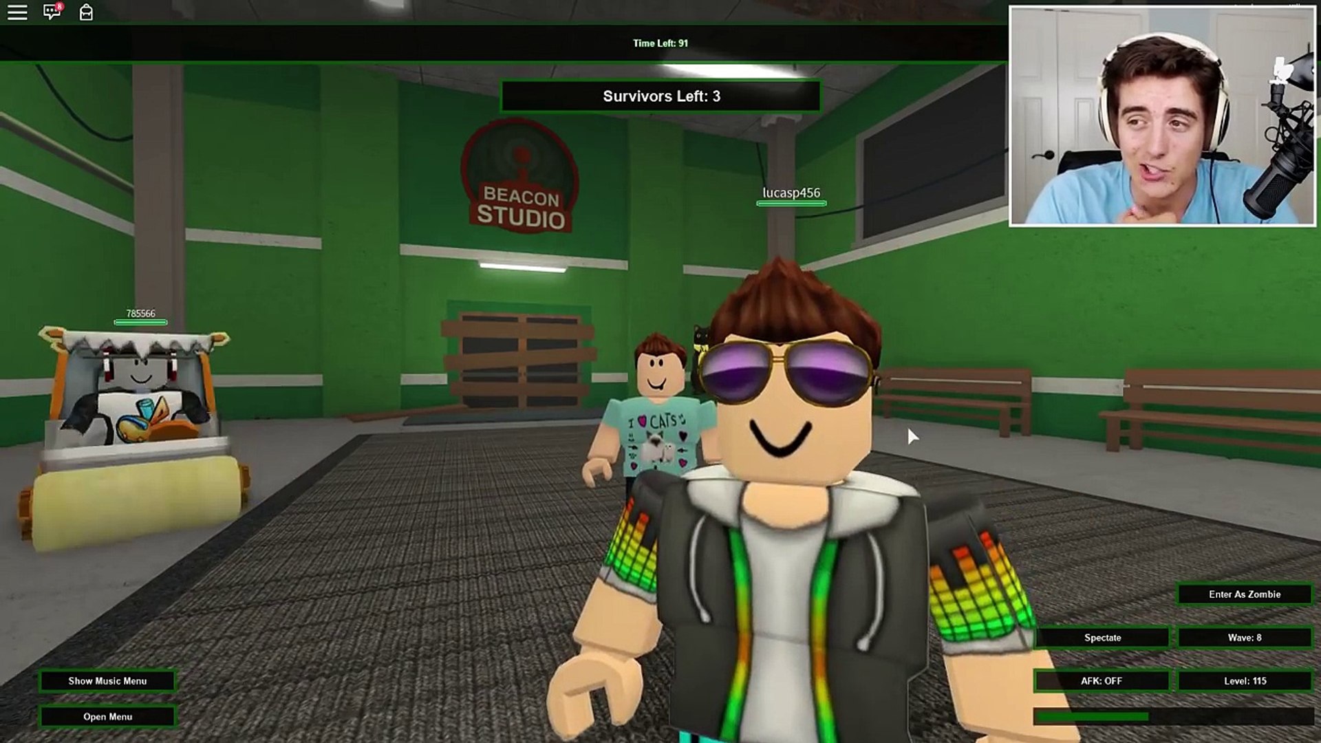 Roblox Adventures Zombie Rush Survive The Zombie Apocalypse Video Dailymotion - denis daily roblox survive the zombies