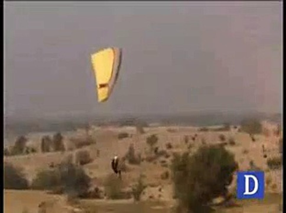 Paragliding competition in KPK