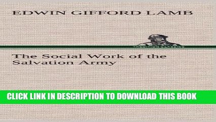 [PDF] Epub The Social Work of the Salvation Army Full Online