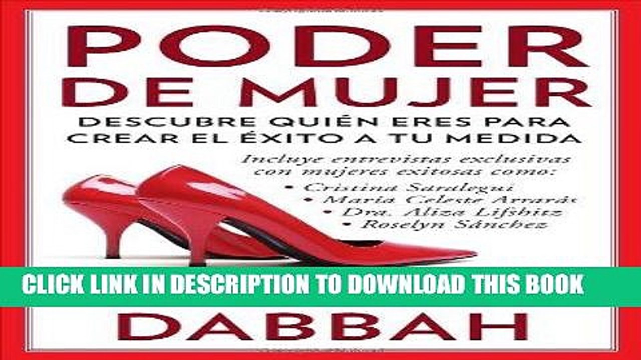 [PDF] Poder de mujer: Descubre quien eres para crear el exito a tu medida: (Woman Power: Discover