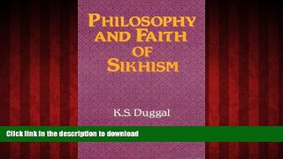 Best book  Philosophy and Faith of Sikhism online