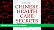 Best book  Chinese Health Care Secrets: A Natural Lifestyle Approach
