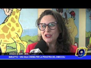 Barletta | M5S dona una sala cinema per la pediatria del Dimiccoli