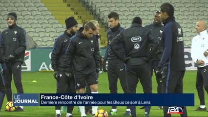 Dernière rencontre de l'année pour les Bleus ce soir à Lens