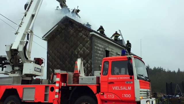Incendie d'une maison à Limerlé