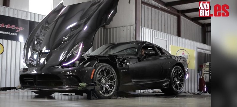 VÍDEO: ¡Así de loco suena un Dodge Viper GTS de Hennessey!