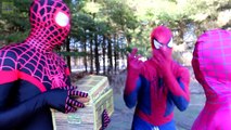 Frozen Elsa & Disney Princess Superheroes! w/ Spiderman, Pink Spidergirl, Mermaids & Joker Prank :)