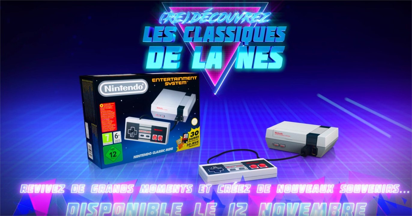 Présentation Nintendo Nes Classic Mini