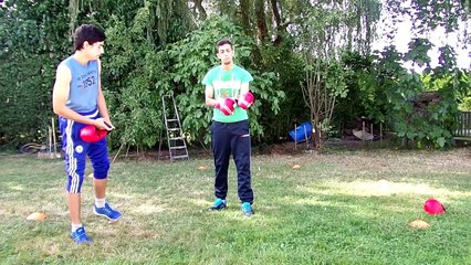 JE L'AI MIS K.O EN 1VS1 BOXE ! VLOG