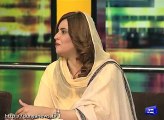 PTI Femal Member Ran Away in Live Talk Show