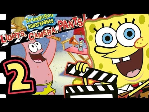 SpongeBob SquarePants: Lights, Camera, Pants! Walkthrough Part 2 (PS2, Gamecube, XBOX)