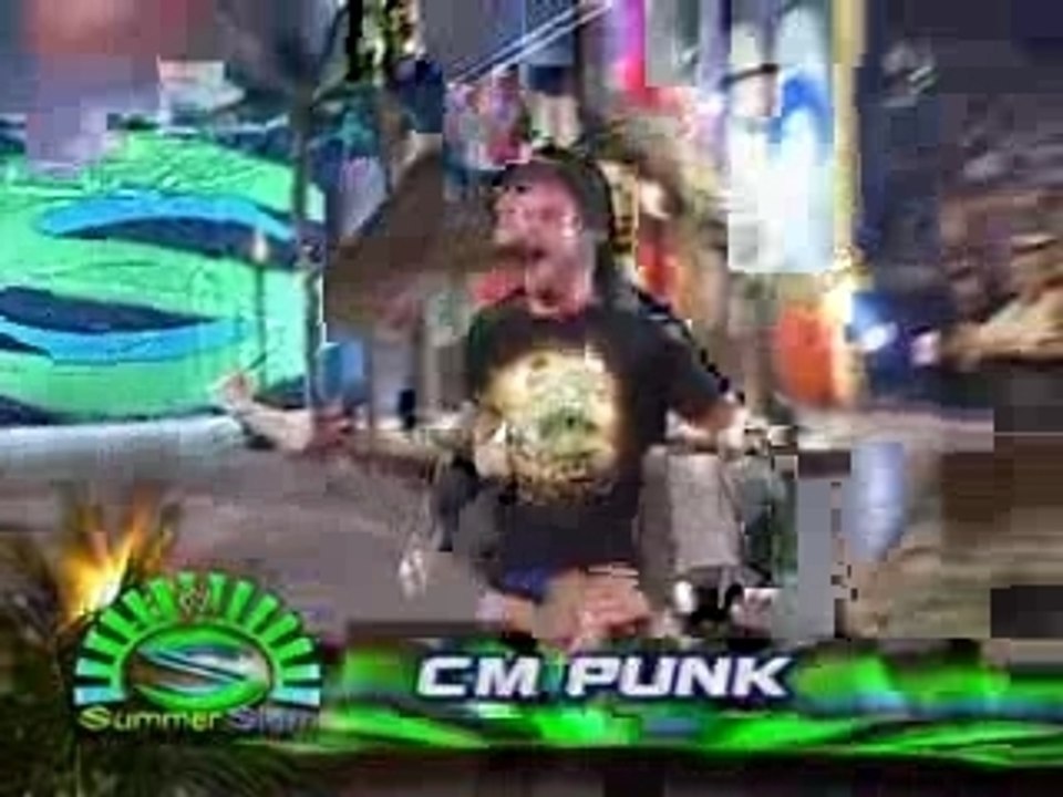 Summerslam ECW Title CM Punk / John Morrison