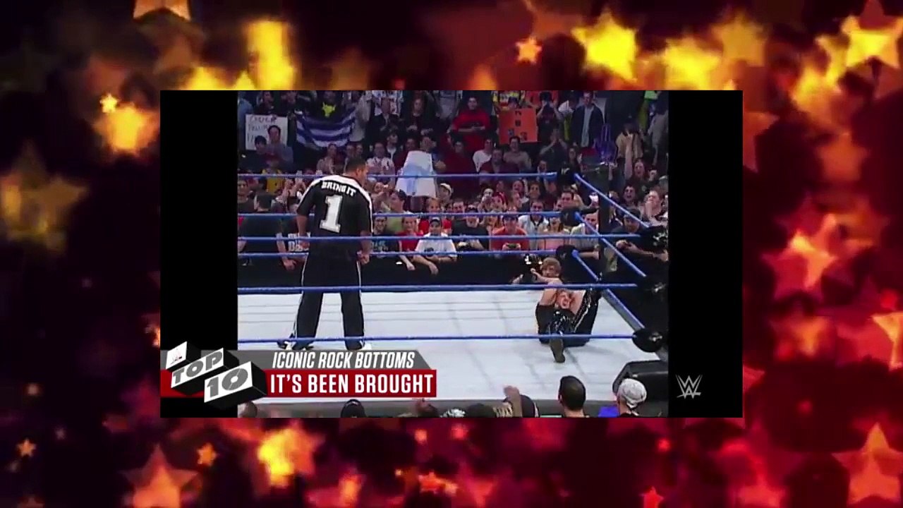 The Rock's most iconic Rock Bottoms WWE (Top 10)