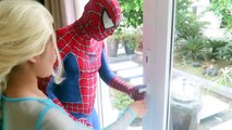 Spiderman SAW a Ghost! Ghost invasion Spiderhouse Joker Vs Venom Vs Hulk Superheroes Action Movie