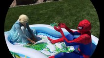 Frozen Elsa vs Unicorn! Spiderman, Joker, Maleficent Fun Superhero Prank in Real Life in 4K! :)