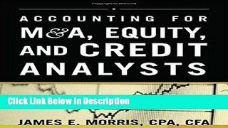 [PDF] Accounting for M A, Equity, and Credit Analysts [PDF] Online