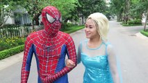 Spiderman VS Elsa VS Hulk VS Venom play Hide and Seek Game in Spiderman House Funny Superheroes