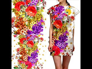 Printing cotton fabric