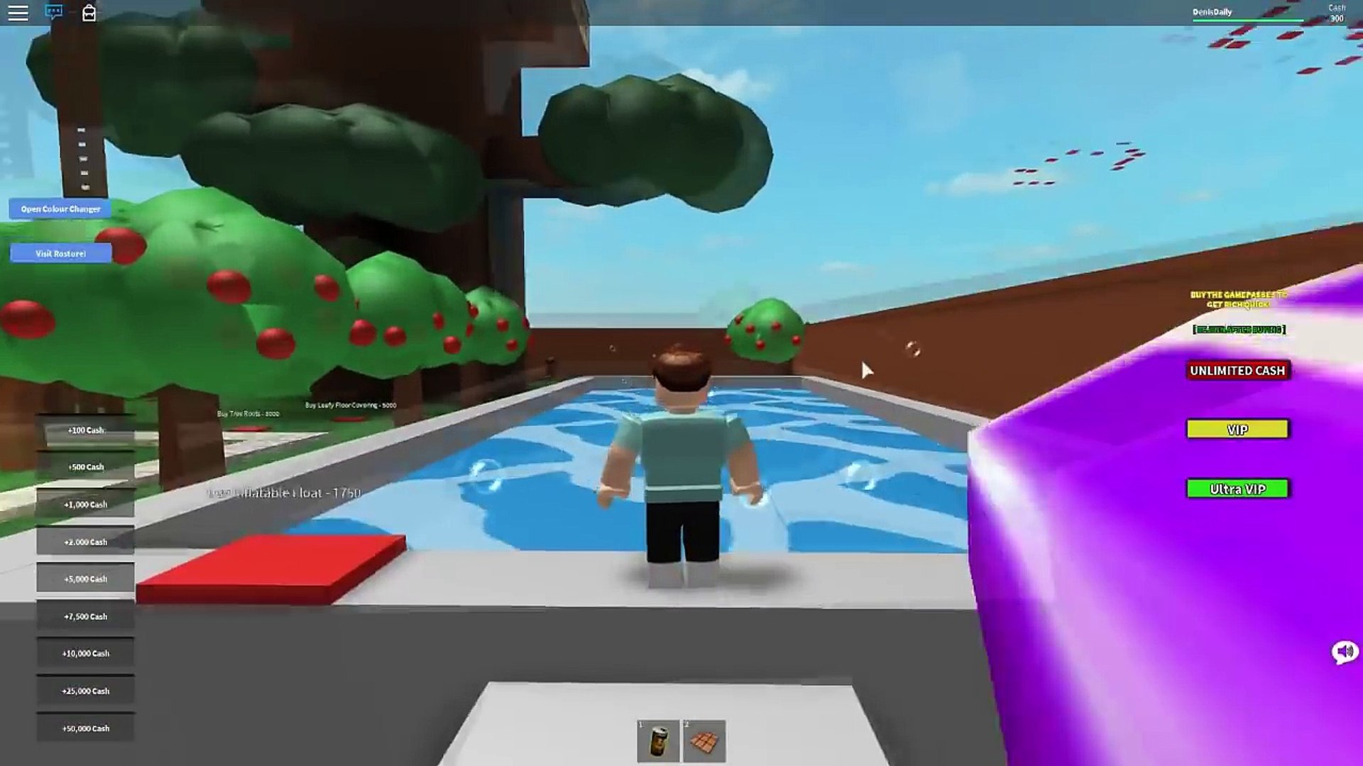 Roblox Adventures Treehouse Tycoon Waterslide Park Tycoon Video Dailymotion