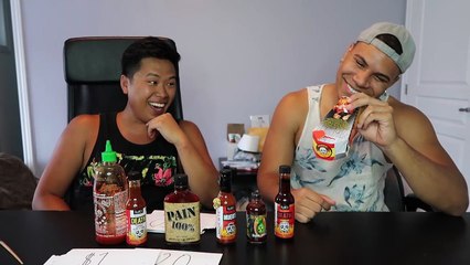 CRAZY $100 HOT SAUCE CHALLENGE!!!