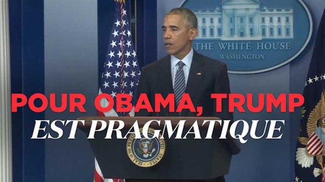 Obama appelle Trump à tendre la main aux Américains inquiets