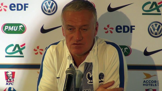 France - Côte d'Ivoire: conférence d'avant match de Didier Deschamps