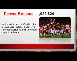 Top 10 Most Followed NFL Twitter Accounts