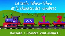 Le train Tchou Tchou et la chanson des nombres - Dessin animé éducatif et interactif Karaoké