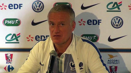 France - Didier Deschamps: "On aura un bel adversaire face à nous"