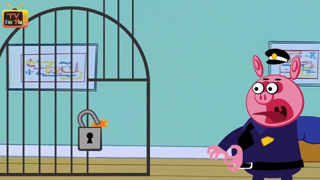 Superheroes Peppa Pig vs Venom vs Joker Crying in Prison # Finger Family Nursery Rhymes_5