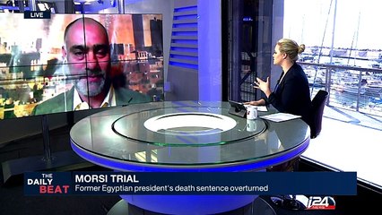 Former Egyptian president's death sentence overturned