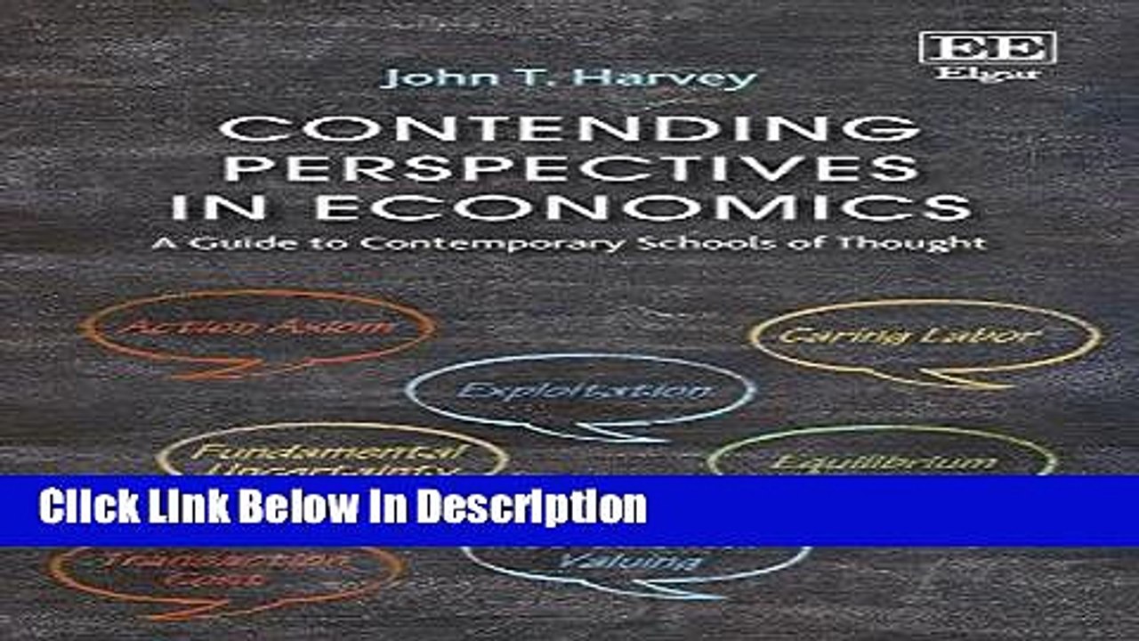 [Download] Contending Perspectives in Economics: A Guide to Contemporary Schools of Thought [Read]