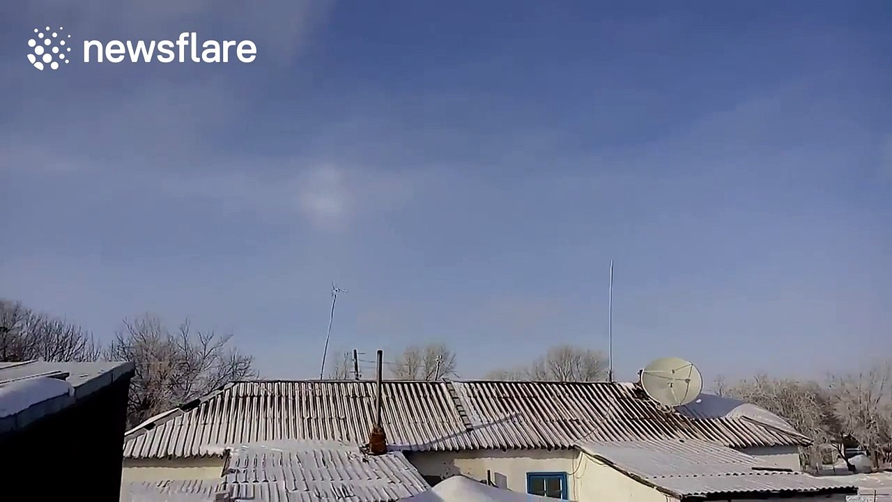 Amazing Sun Dog and upside down rainbow