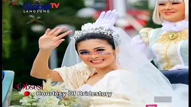Sandra Dewi dan Harvey Gelar Resepsi di Tokyo Disneyland