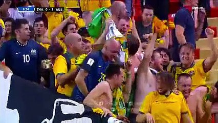 Thailand  1-1  Australia World cup 2018 - Asian Qualifiers 15-11-2016