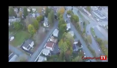 Aldatan eşini 'drone'la yakaladı