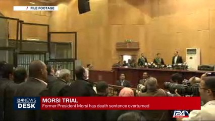 Former President Morsi has death sentence overturned