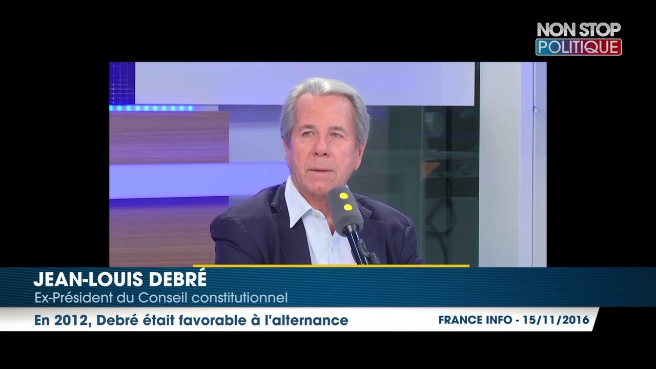 François Hollande : Jean-Louis Debré avoue avoir voté pour lui en 2012