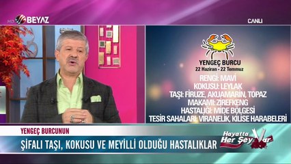 Maranki açıkladı! Yengeç burcunun şifalı taşı, kokusu, meyilli olduğu hastalıklar hangileri?