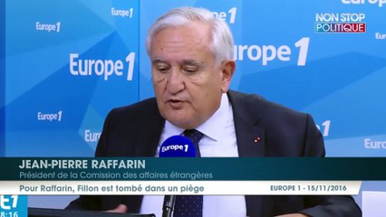 Primaire à droite : Pour Jean-Pierre Raffarin, "François Fillon ne sera pas au second tour"
